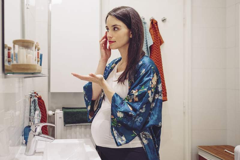 Avez-vous besoin d'une routine de beauté de grossesse propre?