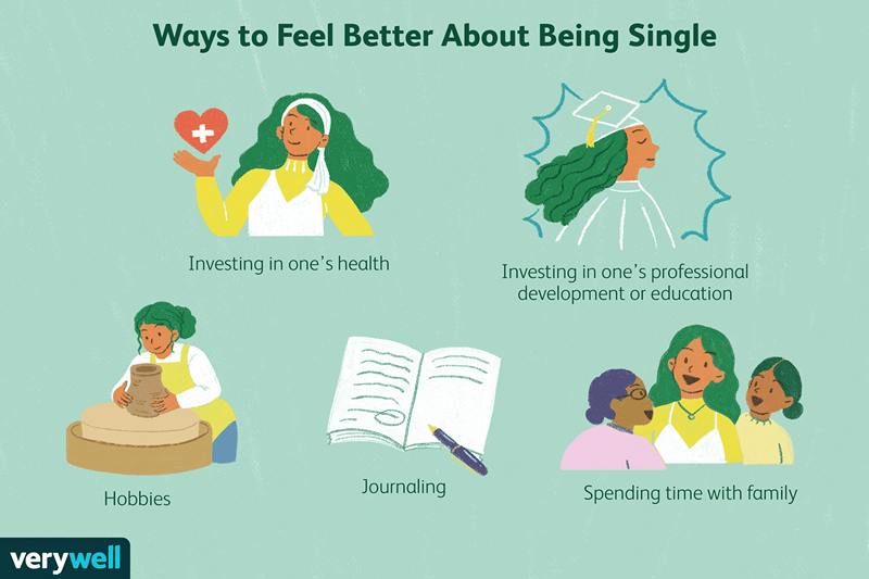 6 modi per sentirsi meglio nell'essere single