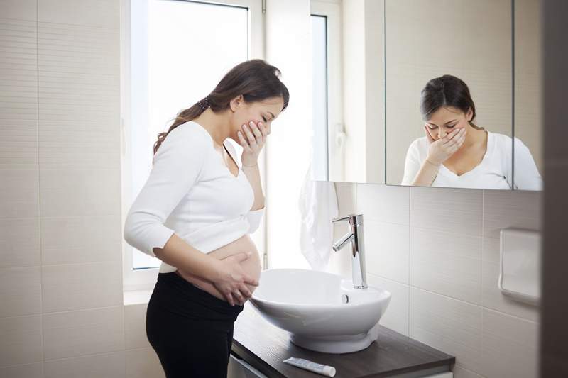 Dolor de estómago durante el embarazo