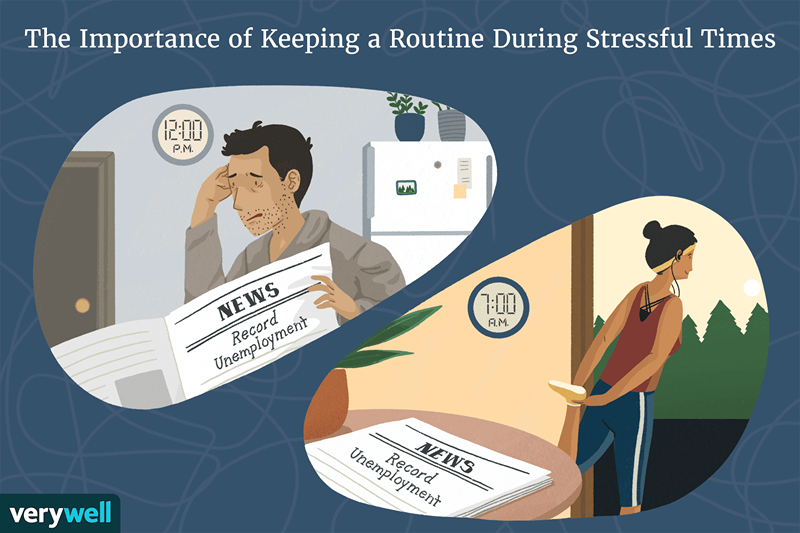 L'importanza di mantenere la struttura e la routine durante i periodi di stress