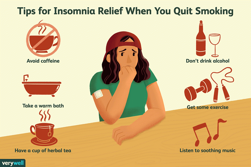 11 façons de soulager l'insomnie lorsque vous arrêtez de fumer