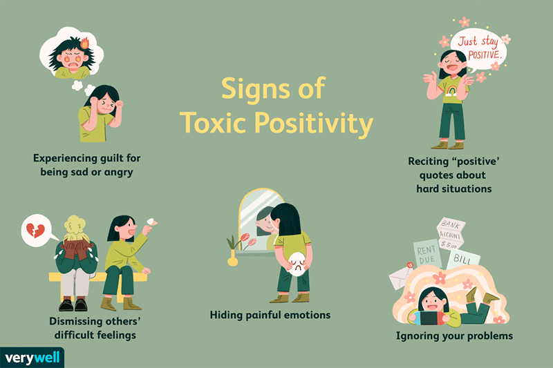 Positividad tóxica por qué es dañino y qué decir en cambio